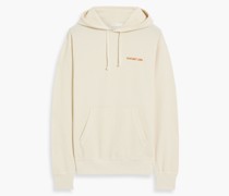 Hoodie aus Waffelstrick aus einer Baumwollmischung mit Stickereien S