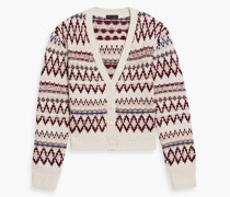 Willow Cardigan aus Wolle mit Fair-Isle-Muster