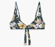 Jerry Bikini-Oberteil mit floralem Print