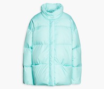 Daunenjacke aus gestepptem Shell