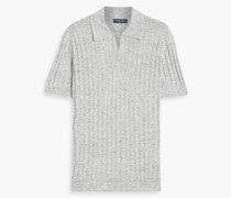 Rino Poloshirt aus gerippter Baumwolle mit schmaler Passform L