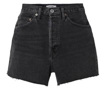 50s Jeansshorts mit Fransen 28