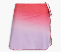 Becca Pareo aus Stretch-Jersey mit Farbverauf