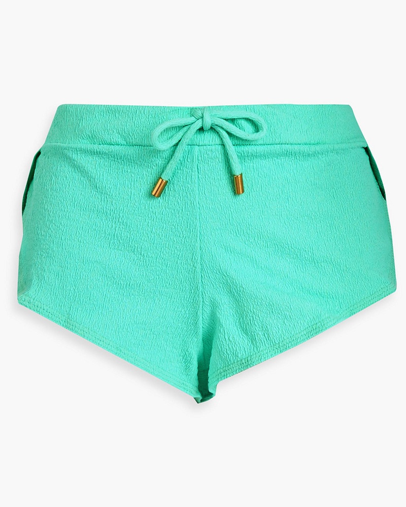 ViX Damen Tief sitzendes Bikini-Höschen aus Cloqué