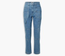 Savior hoch sitzende Jeans mit geradem Bein