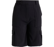 Shorts aus Twill