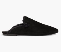 Eleanor Slippers aus Veloursleder