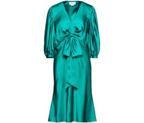Kleid aus Satin mit Schleife