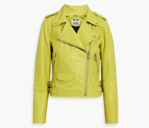 iz Bikerjacke aus eder