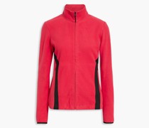 Chara Skijacke aus Fleece mit Strickeinsatz 0