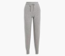 Track Pants aus einer melierten Kaschmirmischung M