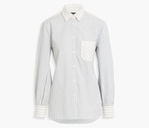 Maxine Hemd aus Baumwoll-Jacquard mit Streifen