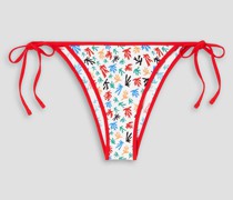 Chanzy bedrucktes Bikini-Höschen