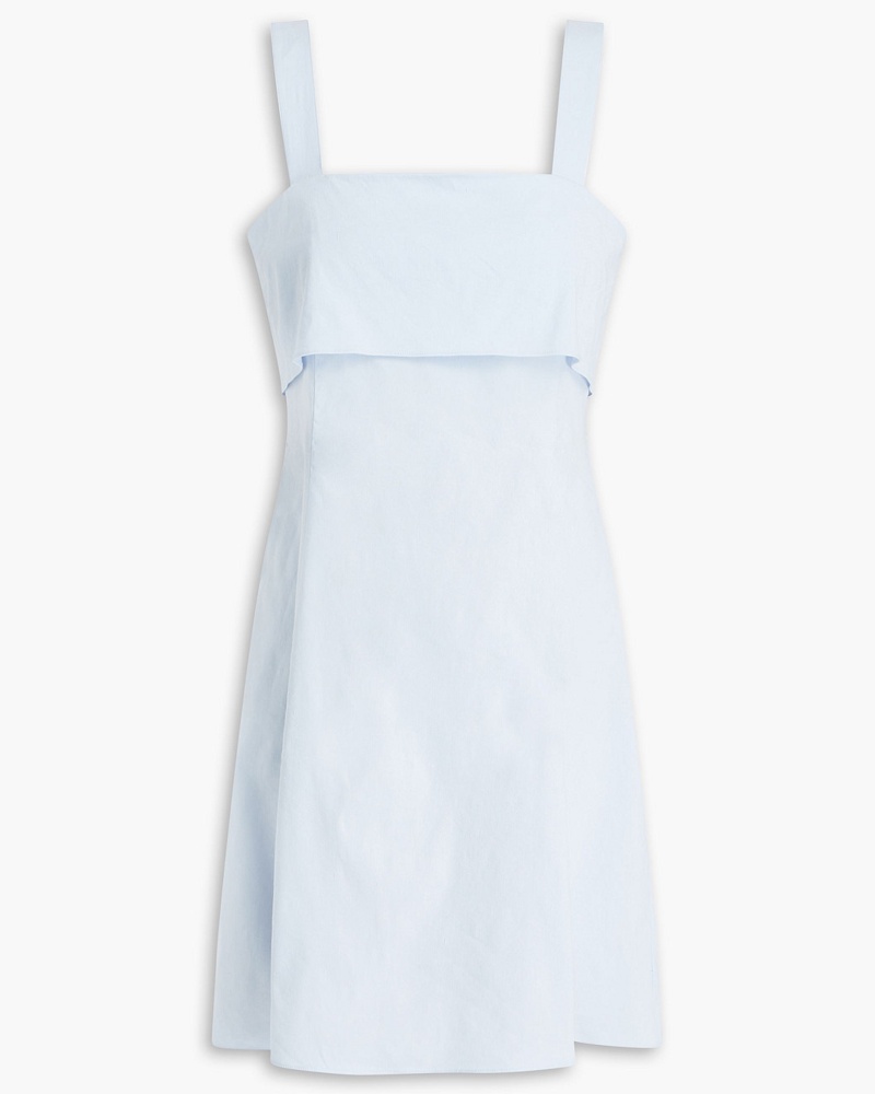 Theory Damen Minikleid aus einer Leinenmischung mit Flammgarneffekt Theory Damen Minikleid aus einer Leinenmischung mit Flammgarneffekt