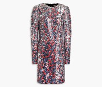 Oroyo Minikleid aus Crêpe mit Pailletten