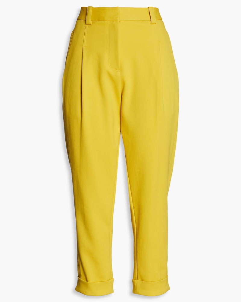3.1 phillip lim Damen Karottenhose aus Crêpe mit Falten