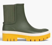 Hurricane Ankle Boots aus Gummi inColour-Block-Optik