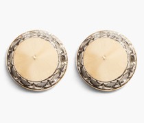 Ohrringe aus 14 KT. Gold mit Diamanten