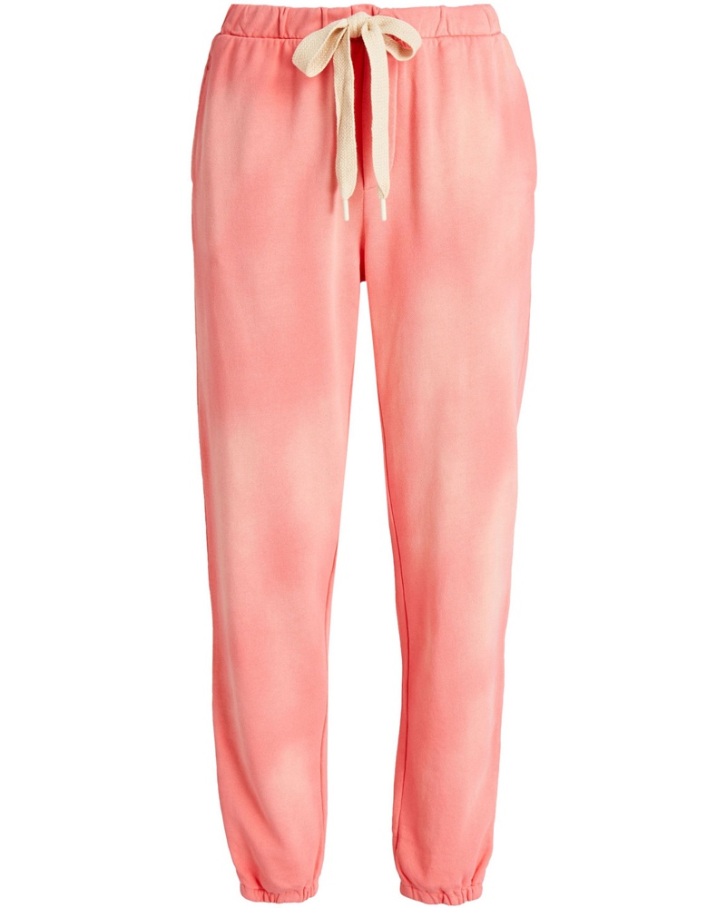 The Upside Damen Moonstone Lennox Track Pants aus Baumwollfrottee mit Print
