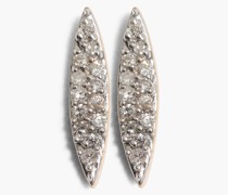 Ohrringe aus 14 KT. Gold mit Diamanten