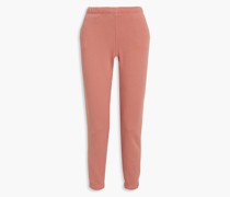 Track Pants aus Baumwollfrottee