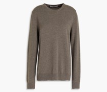 Melierter Pullover aus Kaschmir