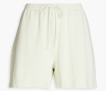 Shorts aus Baumwollfrottee
