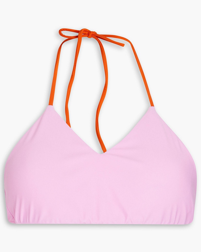 REJINA PYO Damen Ava zweifarbiges Bikini-Oberteil