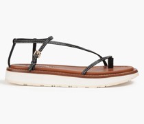 Sandalen aus Leder