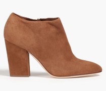 Ankle Boots aus Veloursleder