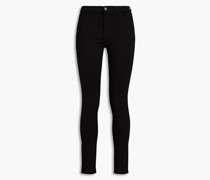 Hoch sitzende Skinny Jeans