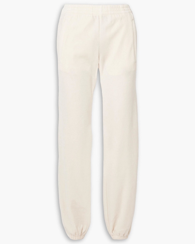 Tory Burch Damen Track Pants aus Velours aus einer Baumwollmischung