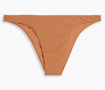 Tief sitzendes Bikini-Höschen aus Stretch-Piqué