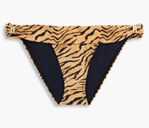 Bia tief sitzendes Bikini-Höschen it Tigerprint