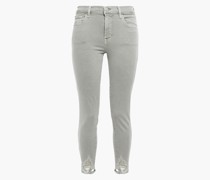Halbhohe Skinny Jeans