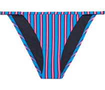 The Lulu tief sitzendes Bikini-Höschen mit Streifen