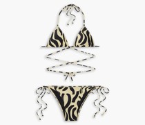 Marzia Triangel-Bikini mit Print