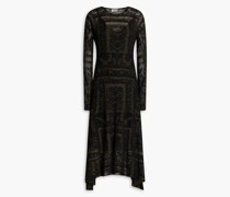 Kleid aus Jacquard-Strick