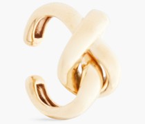 Ear Cuff aus 9 KT. Gold mit Knotendetail