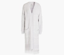 Kirika Cardigan aus einer Baumwollmischung mit Fransen/XS