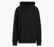 Hoodie aus Baumwofrottee mit She-Einsätzen