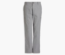 Melierte Cargohose aus Twill aus Stretch-Baumwolle 30