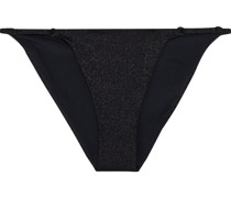 Hannah tief sitzendes Bikini-Höschen mit Metallic-Effekt