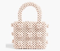 Mini Antonia Tote Bag mit Zierperlen