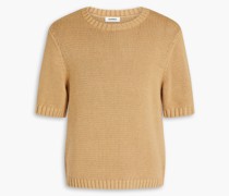 Pullover aus einer Baumwoll-Seidenmischung S
