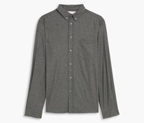 Mélange flannel shirt S