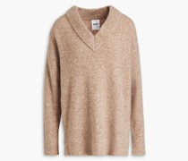 Olympia melierter Strickpullover