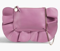 Rock Ruffles Schultertasche aus Leder
