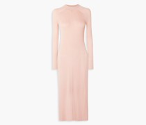 Ao Dai gerippte Tunika aus Seide