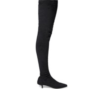 Faux Suede Thigh Boots